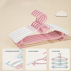 Children's Windproof Folding Clothes Hanger