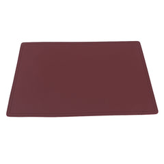 Waterproof leather placemat