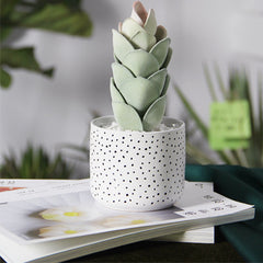 Modern And Simple Ceramic Flower Pots Home Fashion Green Planting Pots