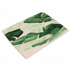 Green Plant Leaf Placemat Wedding Placemat Party