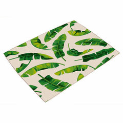 Green Plant Leaf Placemat Wedding Placemat Party