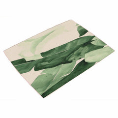 Green Plant Leaf Placemat Wedding Placemat Party