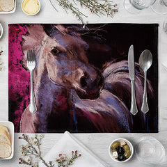 Striped Printed Western Placemat Placemat