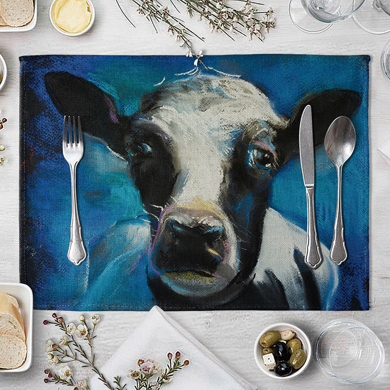 Striped Printed Western Placemat Placemat