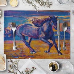 Striped Printed Western Placemat Placemat