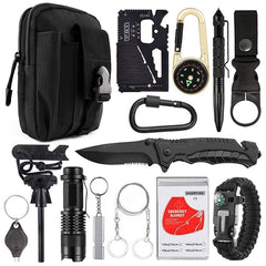 Outdoor Camping Camping Multi-Function Tool Wild Survival Equipment Sos Self-Defense Supplies