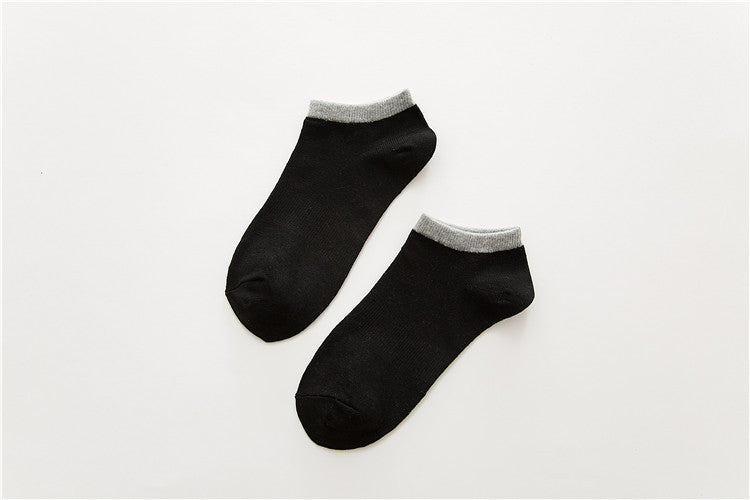 Adult Sports Socks, Men'S Boat Socks, Cotton Socks, Waist Socks