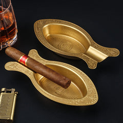 Monsoon Annual Cigar Ashtray Brass Ashtray