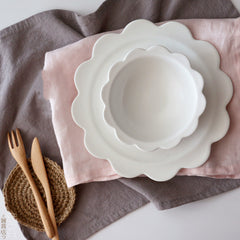 Matte ceramic frosted porcelain plate