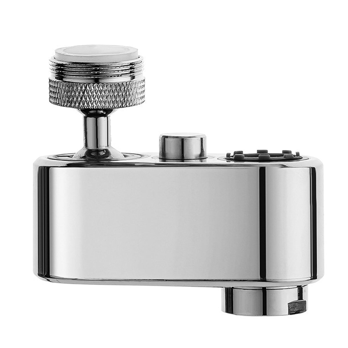 Adorila 1080° Rotating Faucet Extender Aerator, Water Nozzle Faucet Adapter, Splash Filter Faucet Extender for Bathroom & Kitchen Sink