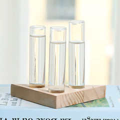 Glass hydroponic vase indoor small vase