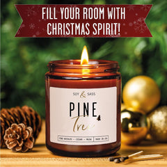 Pine Candle Scented Home Fragrance