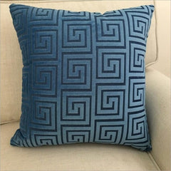 Home Decorative Sofa Throw Pillows Flannel Cushion Cover