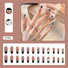 European And American Butterfly Long Nail Art Finished Products