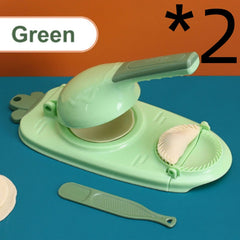 New 2 In 1 Kitchen Dumpling Making Tool Baking Pastry Manual Artifact For Pressing Dumpling Skin Wrapper Mould Dough Press Maker