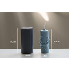 Handmade Cylindrical Scented Candle DIY Mould