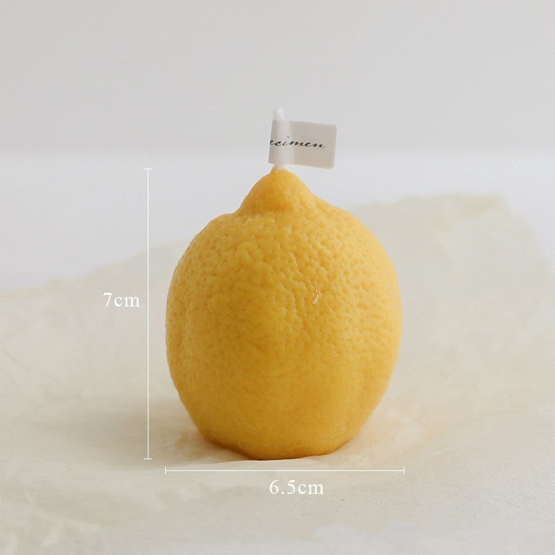 Creative Lemon Scented Candle Ornaments