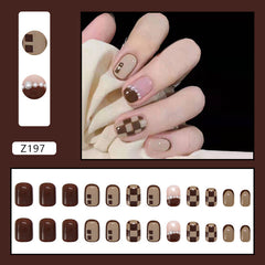 European And American Butterfly Long Nail Art Finished Products