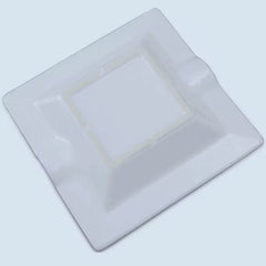 Double-slot Ceramic Ashtray Household Ashtray