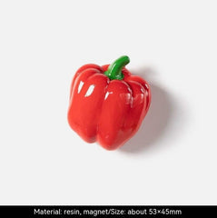 New Vegetable Magnetic Refridgerator Magnets