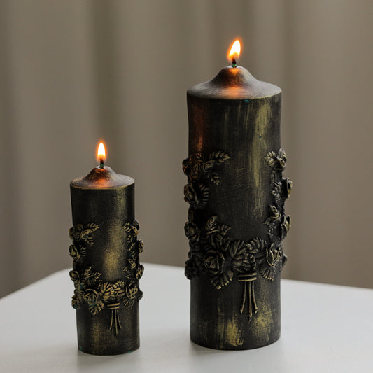 Handmade Cylindrical Scented Candle DIY Mould