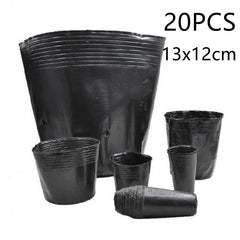 Plastic Cultivating Thickening Planting Flowers In Nursery Pots