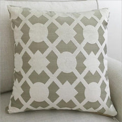 Home Decorative Sofa Throw Pillows Flannel Cushion Cover