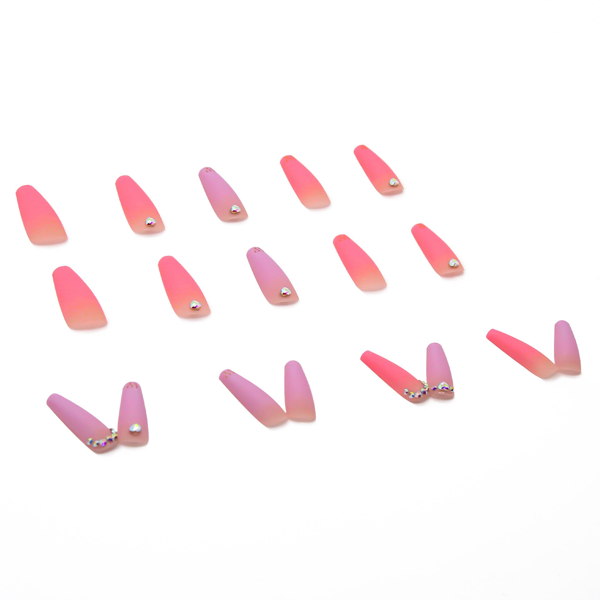 European And American Butterfly Long Nail Art Finished Products