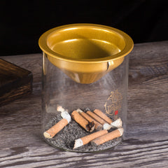 Creative Stainless Steel Household Ashtray Ashtray