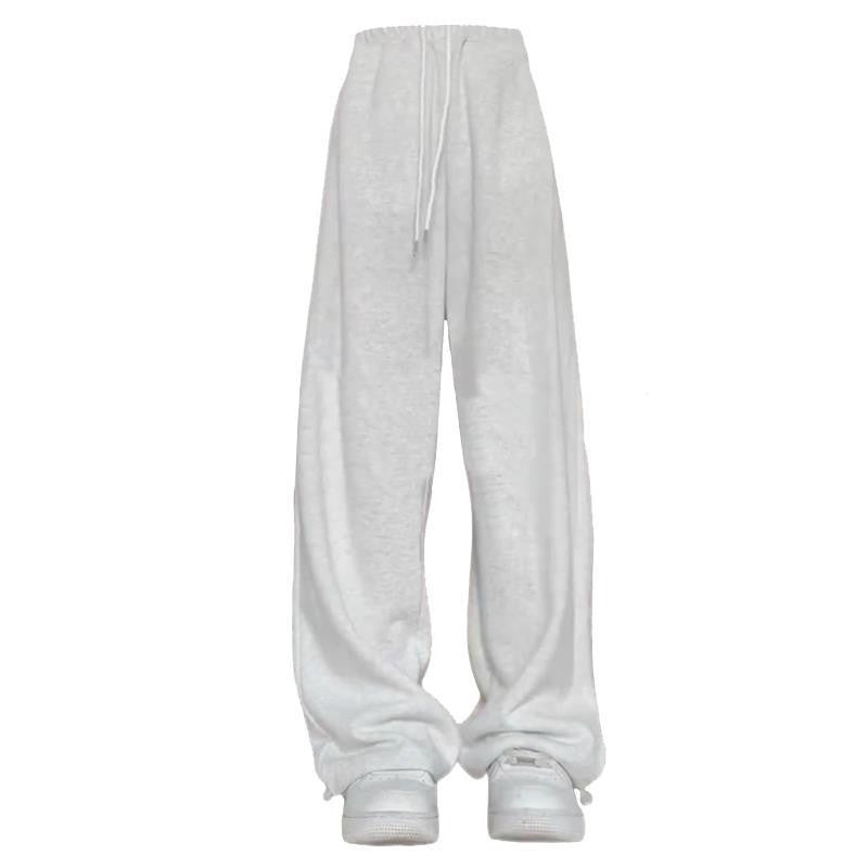 Female Ankle-tied Loose Casual Sweatpants