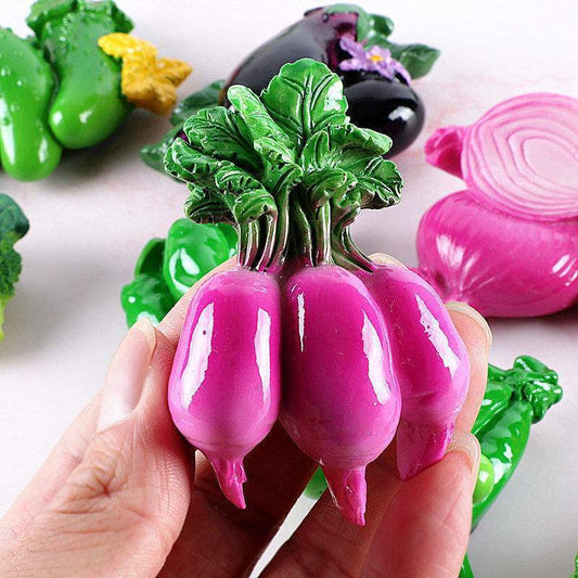 New Vegetable Magnetic Refridgerator Magnets