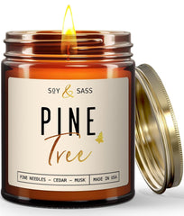 Pine Candle Scented Home Fragrance