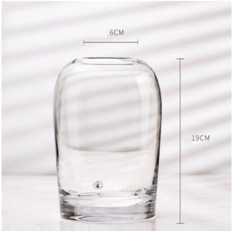 Simple Vase Creative Glass Living Room Dining Table Home Vase Vase