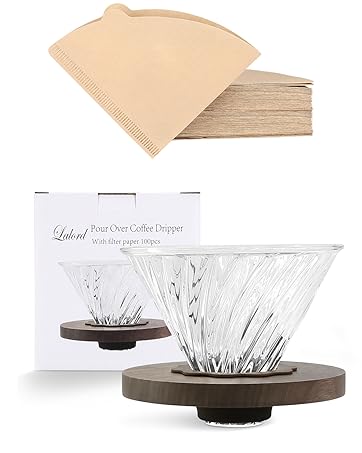 lalord glass coffee dripper