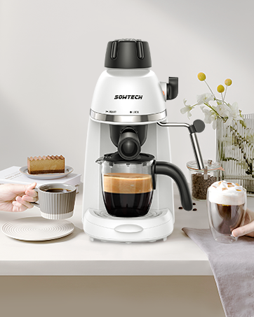 Espresso machine White