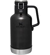 Stanley Classic Easy-Pour Growler 64oz, Insulated Growler Keeps Beer Cold & Carbonated Made with ...