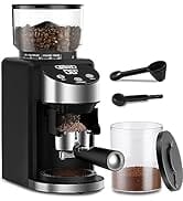 Gevi Burr Coffee Grinder, Adjustable Burr Mill with 35 Precise Grind Settings, Electric Coffee Gr...