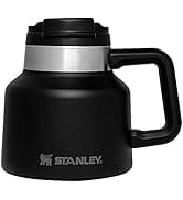 Stanley 10-02873-038 The Tough-To-Tip Admiral's Mug Matte Black 20OZ / .59L
