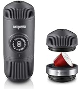 WACACO Nanopresso Portable Espresso Maker Bundled with NS Adapter, Compatible with NS Capsules an...