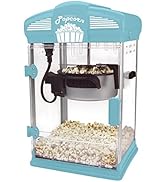 West Bend Stir Crazy Movie Theater Popcorn Popper, Gourmet Popcorn Maker Machine with Nonstick Po...