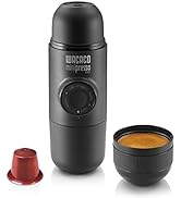 WACACO Minipresso NS, Portable Espresso Machine, Compatible Nespresso Original Capsules and Compa...