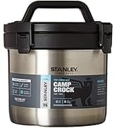 Stanley Adventure Stay Hot 3qt Camp Crock Pot - Vacuum Insulated Stainless Steel Food Container -...