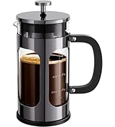 Veken 27 Ounce/800 ml French Press Plunger Coffee Maker Cafetière, Double Wall Heat Resistant Bor...