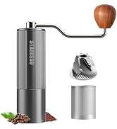 Manual Coffee Grinder,Stainless Steel STARESSO Hand Coffee Bean Grinder Travel Espresso Burr Bean...