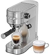 JASSY Espresso Coffee Machines 20 Bar Cappuccino Machine with Milk Frother for Espresso/Cappuccin...
