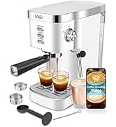 Gevi Espresso Machines 20 Bar Fast Heating Automatic Cappuccino Coffee Maker with Foaming Milk Fr...
