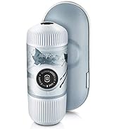 WACACO Nanopresso Portable Espresso Maker bundled with Protective Case, Upgrade Version of Minipr...