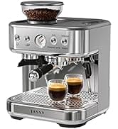JASSY Espresso Coffee Machine 20 Bar Cappuccino Maker High Pressure Pump with Barista Coffee Grin...