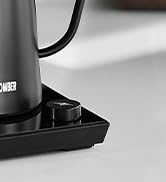 MHW-3BOMBER Gooseneck Electric Kettle, Precise Temperature Control LED Display Automatic Shut Off...