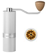 MHW-3BOMBER RACE M1 Manual Coffee Grinder Capacity 25g 6 Core, Titanium PVD Coating Burr 3-Stage ...